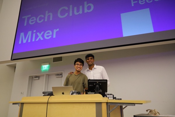 Tech mixer at UC Davis